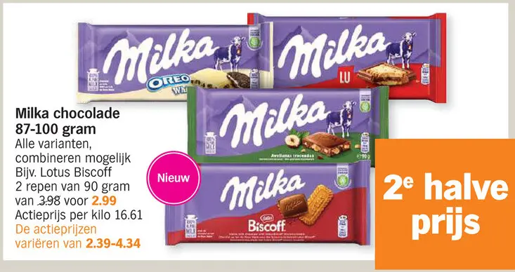 Promotie: Milka chocolade