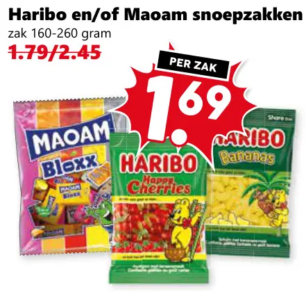 Aanbieding: Snoepzakken