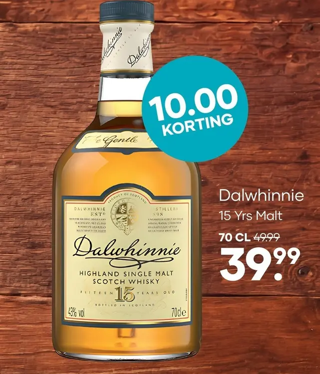 Aanbieding: 15 Yrs Malt