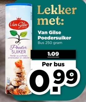 Aanbieding: Van Gilse Poedersuiker