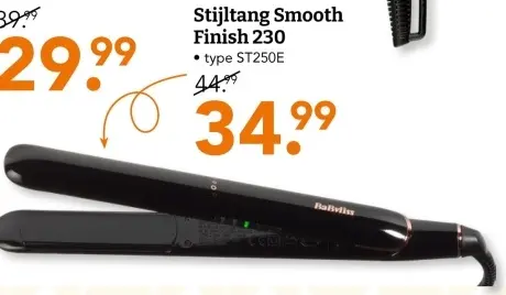 Aanbieding: Stijltang Smooth Finish 230