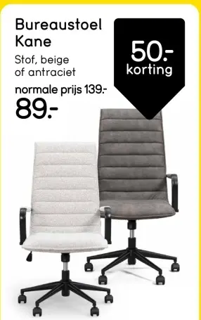 Aanbieding: Bureaustoel Kane