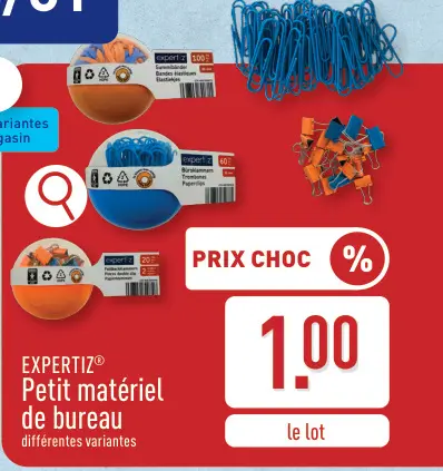 Offre: Petit matériel de bureau