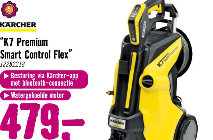 Aanbieding: KÄRCHER Hogedrukreiniger K7 Premium Smart Control Flex