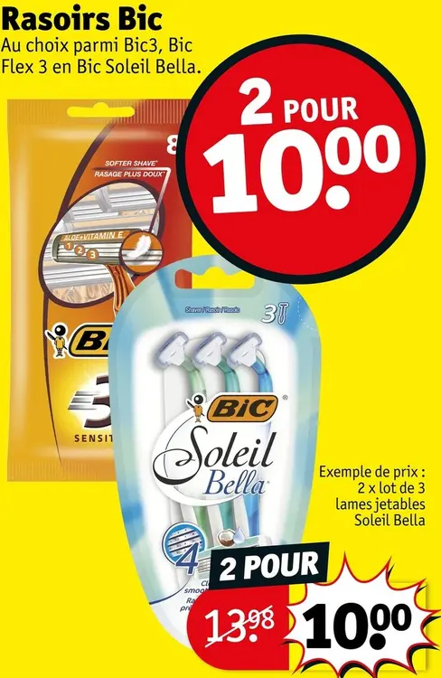 Offre: Rasoirs