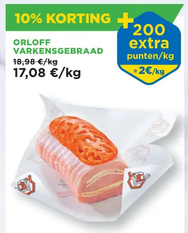 Promotie: Orloff varkensgebraad