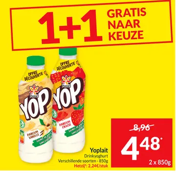 Aanbieding: Yoplait Drinkyoghurt