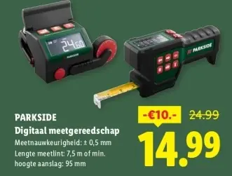 Aanbieding: Digitaal meetgereedschap