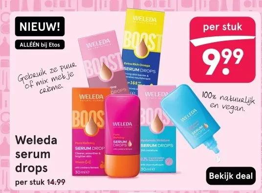 Aanbieding: Weleda serum drops