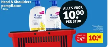 Aanbieding: Head & Shoulders pompflacon