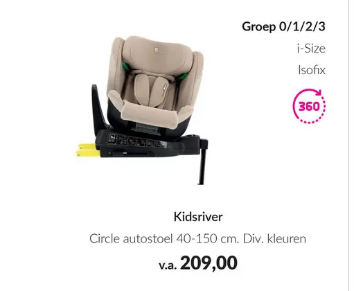 Aanbieding: Circle autostoel