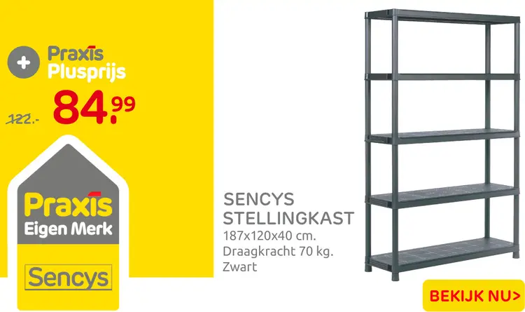 Aanbieding: Stellingkast