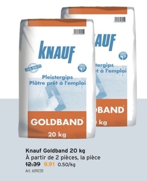 Offre: Knauf Goldband