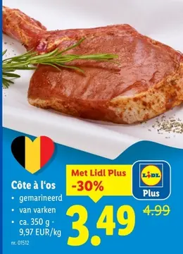 Aanbieding: Côte à l'os