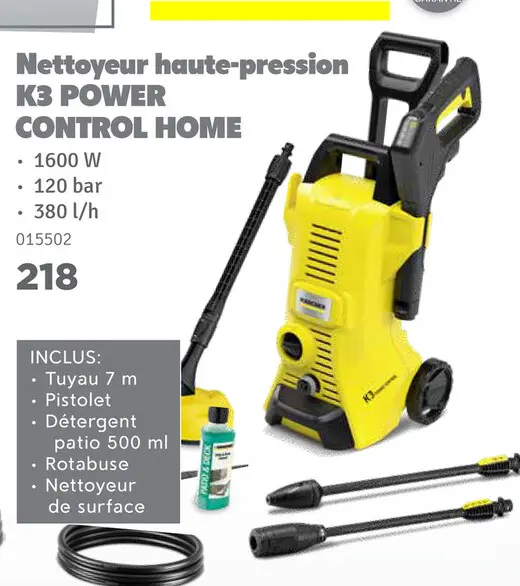 Offre: Nettoyeur haute-pression K3 POWER CONTROL HOM