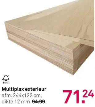 Aanbieding: Multiplex exterieur