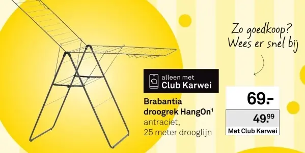 Aanbieding: droogrek HangOn¹