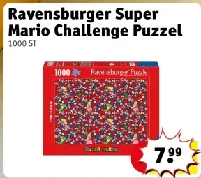 Aanbieding: Ravensburger Super Mario Challenge Puzzel