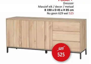 Aanbieding: POLAR Dressoir