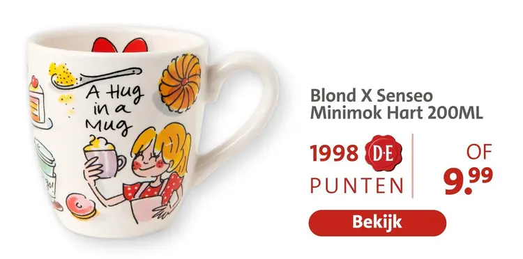 Aanbieding: Blond X Senseo Minimok Hart