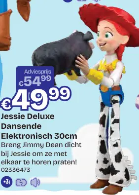 Promotie: Jessie Deluxe Dansende Elektronisch 30cm