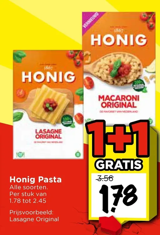 Aanbieding: Honig pasta