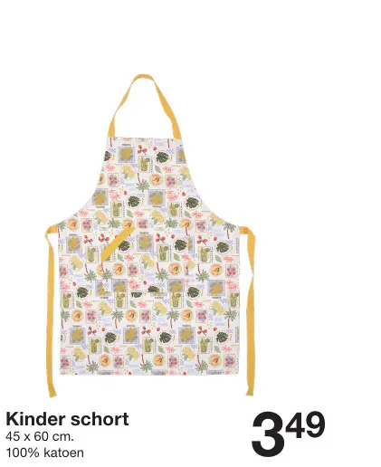 Promotie: Kinder schort