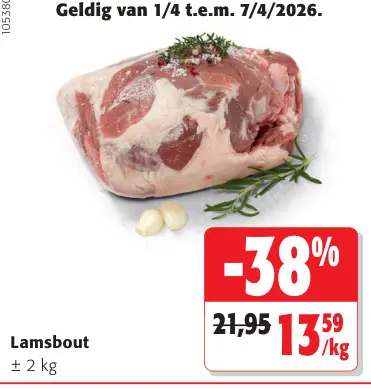Promotie: Lamsbout
