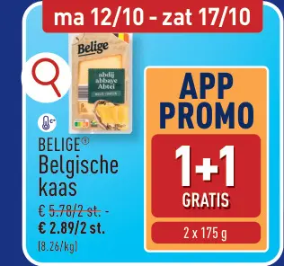 Promotie: Belige Belgische kaas