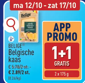 Promotie: Belgische kaas