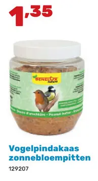 Aanbieding: Vogelpindakaas zonnebloempitten