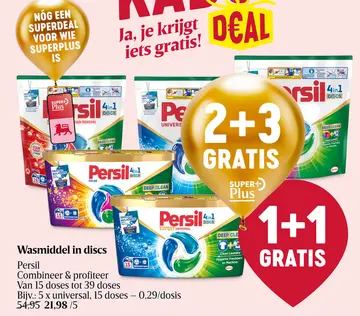 Aanbieding: Wasmiddel in discs