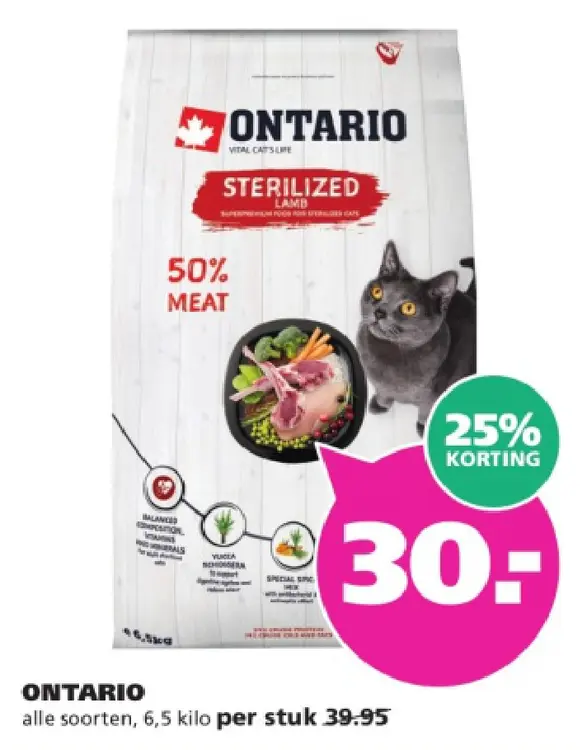Aanbieding: Ontario alle soorten