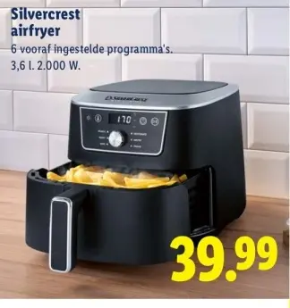Aanbieding: airfryer