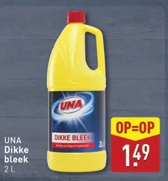Aanbieding: UNA Dikke bleek