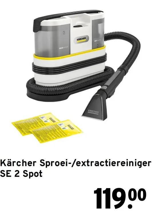 Aanbieding: Sproei-/extractiereiniger SE 2 Spot