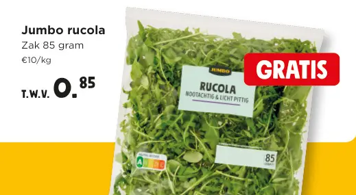 Promotie: Rucola