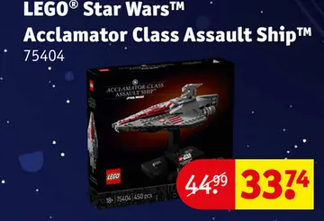 Aanbieding: LEGO® Star Wars™™ Acclamator Class Assault Ship