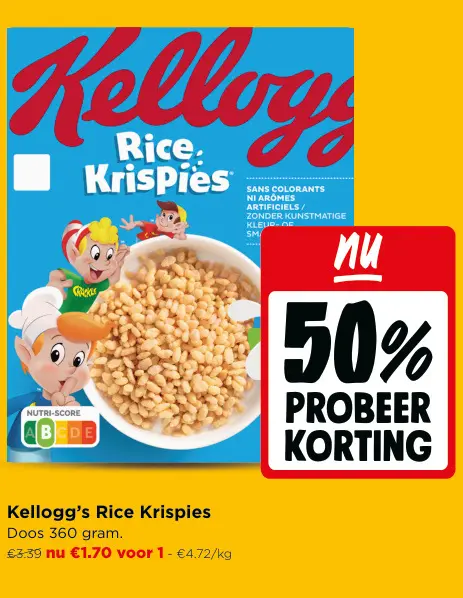 Promotie: Rice Krispies