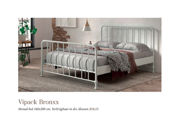 Aanbieding: Vipack Bronxx Bed - 160 x 200 cm