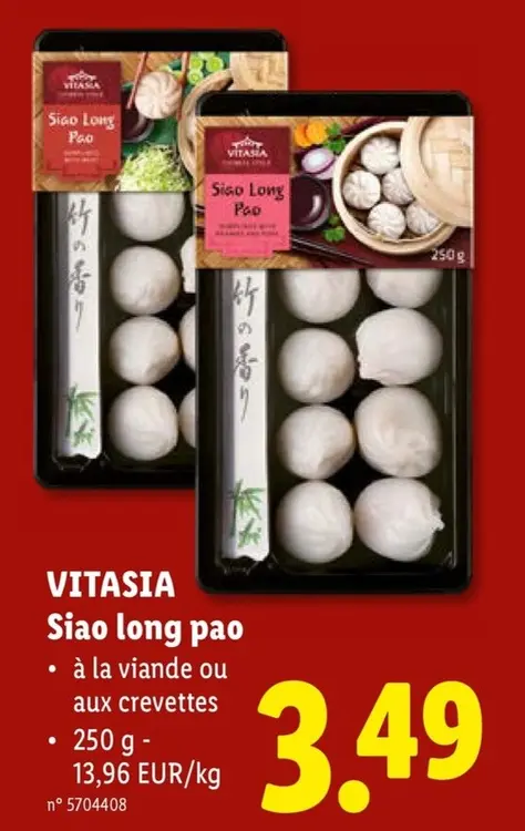 Offre: VITASIA Siao long pao