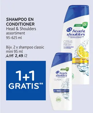 Aanbieding: Shampoo en conditioner