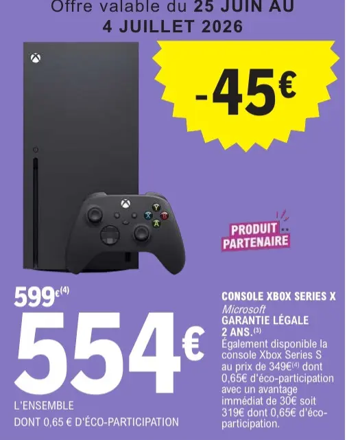 Offre: Console Xbox series x