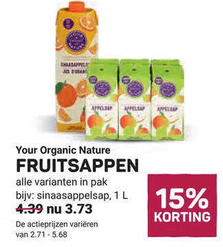 Aanbieding: Fruitsappen