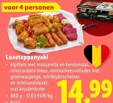 Aanbieding: Luxeteppanyaki
