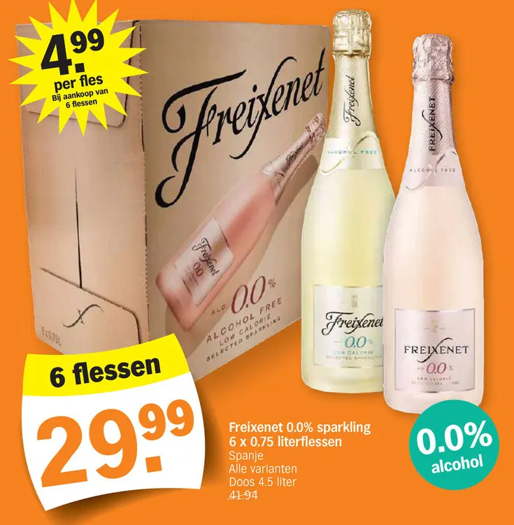 Promotie: Freixenet 0.0% sparkling