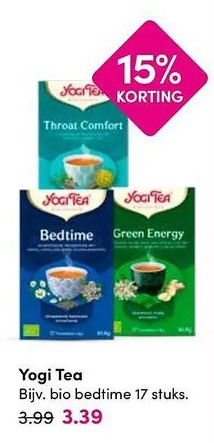 Aanbieding: Yogi Tea