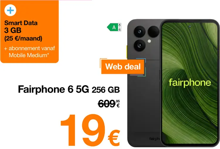 Promotie: Fairphone 6 5G 256 GB