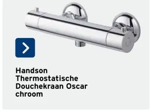 Aanbieding: Handson Thermostatische Douchekraan Oscar chr