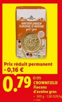 Offre: Flocons d'avoine gros